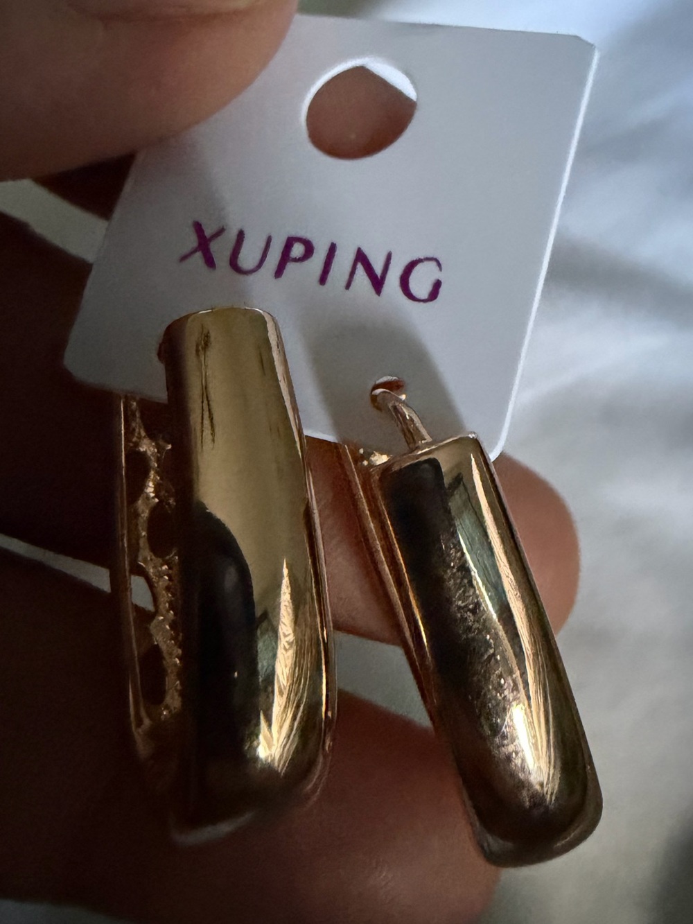 Ping Rose Gold-Tone Hair Clips, Shiny Finish